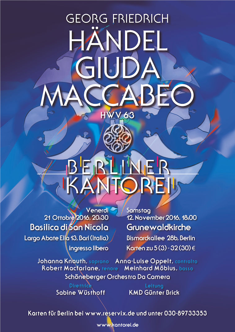 Händel Giuda Maccabeo — Arcidiocesi BariBitonto